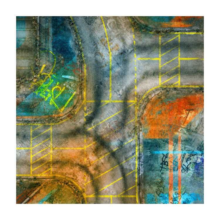 Ghetto 2ft x 2ft Playmat