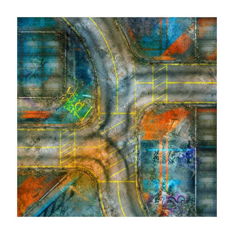 Ghetto 3ft x 3ft Playmat