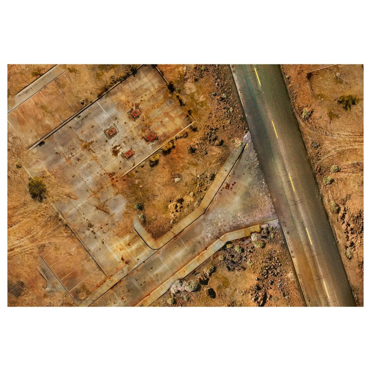 Gas Station 30" x 44" Playmat