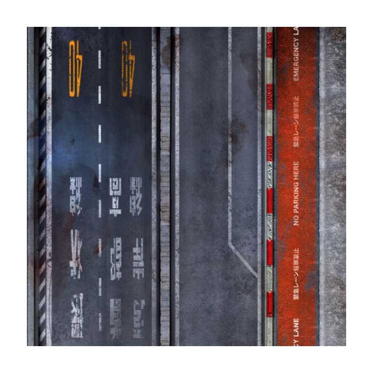 Highway 2ft x 2ft Alternative Playmat