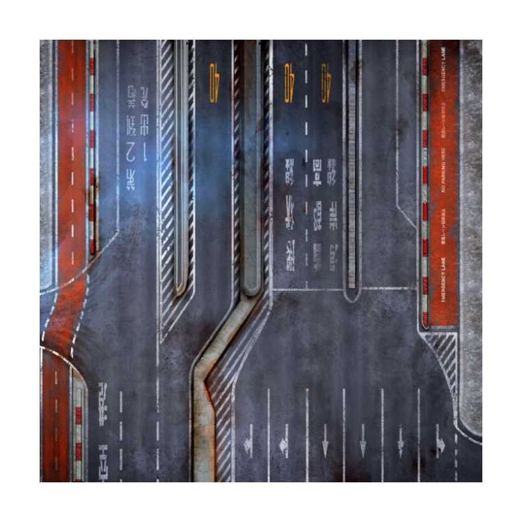 Highway 4ft x 4ft Playmat