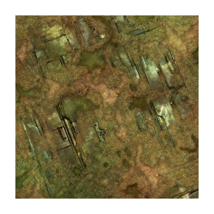 Jungle 3ft x 3ft Playmat