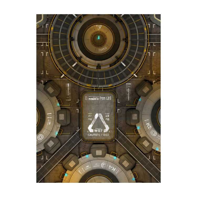 Launch Bay 22" x 30" Playmat