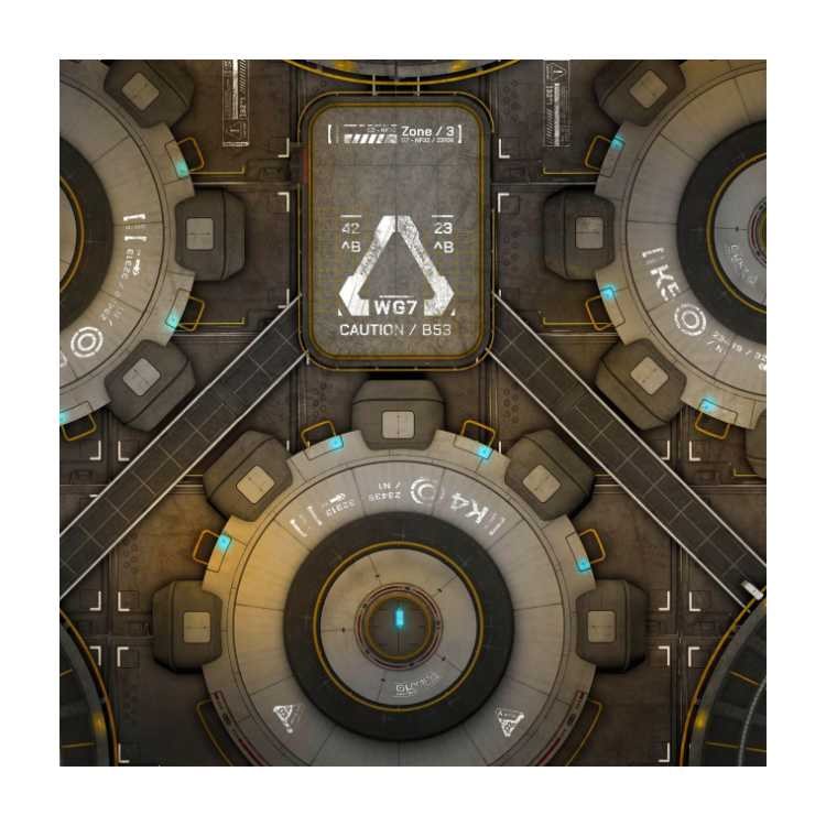 Launch Bay 2ft x 2ft Playmat