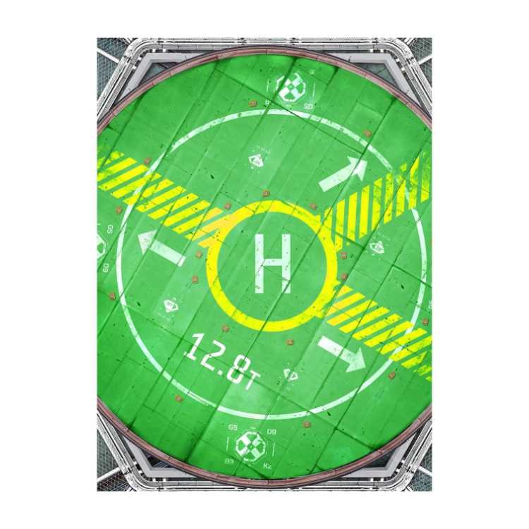 Landing Pad 22" x 30 Playmat