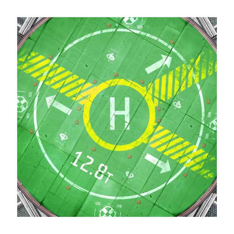 Landing Pad 2ft x 2ft Playmat