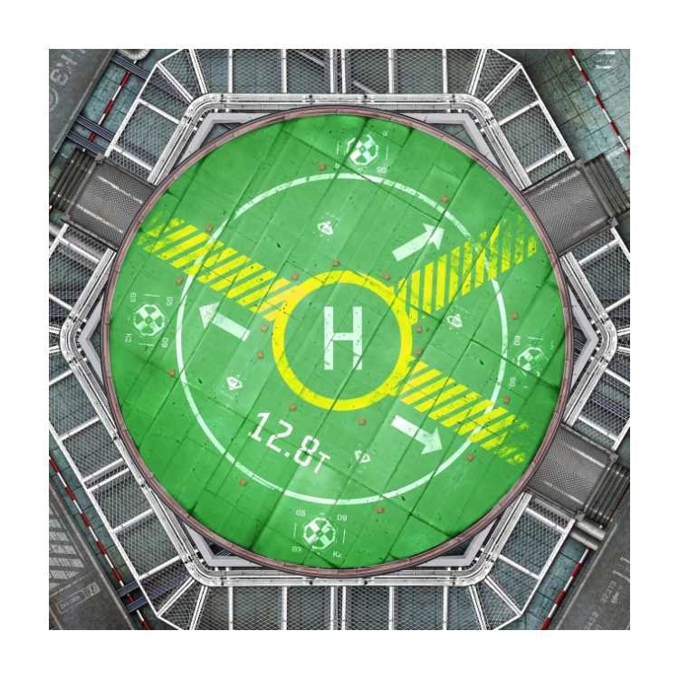 Landing Pad 3ft x 3ft Playmat