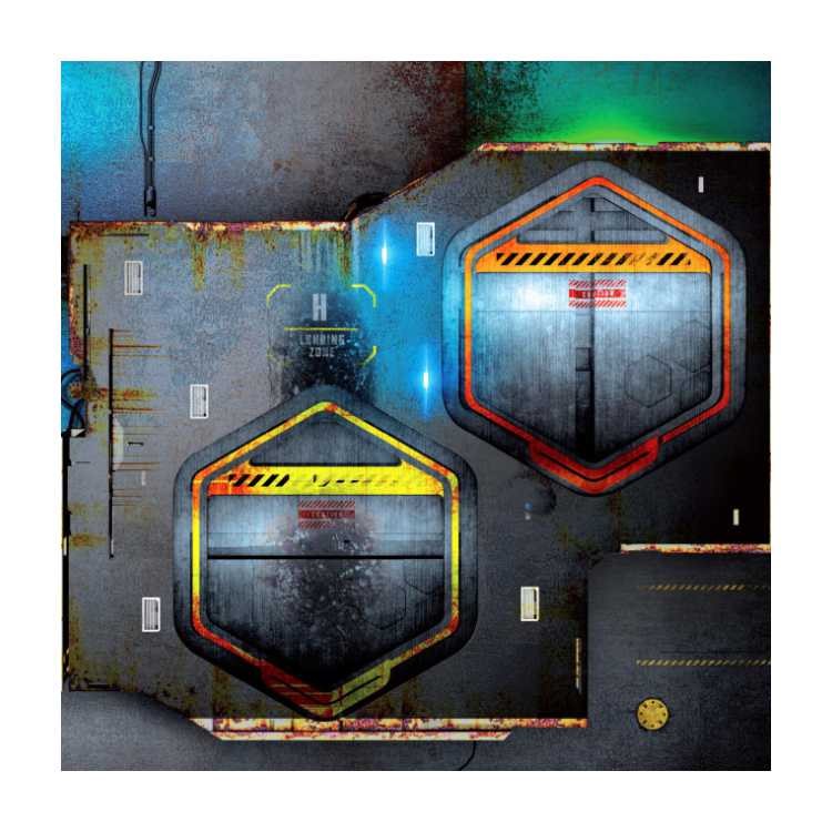 Landing Pads 2ft x 2ft Alternative Playmat