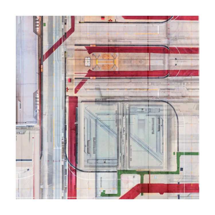 Neo Tokyo Docks 2ft x 2ft Playmat