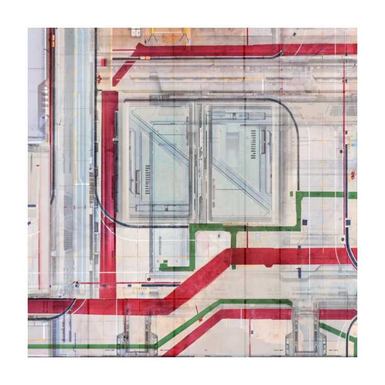 Neo Tokyo Docks 2ft x 2ft Alternative Playmat
