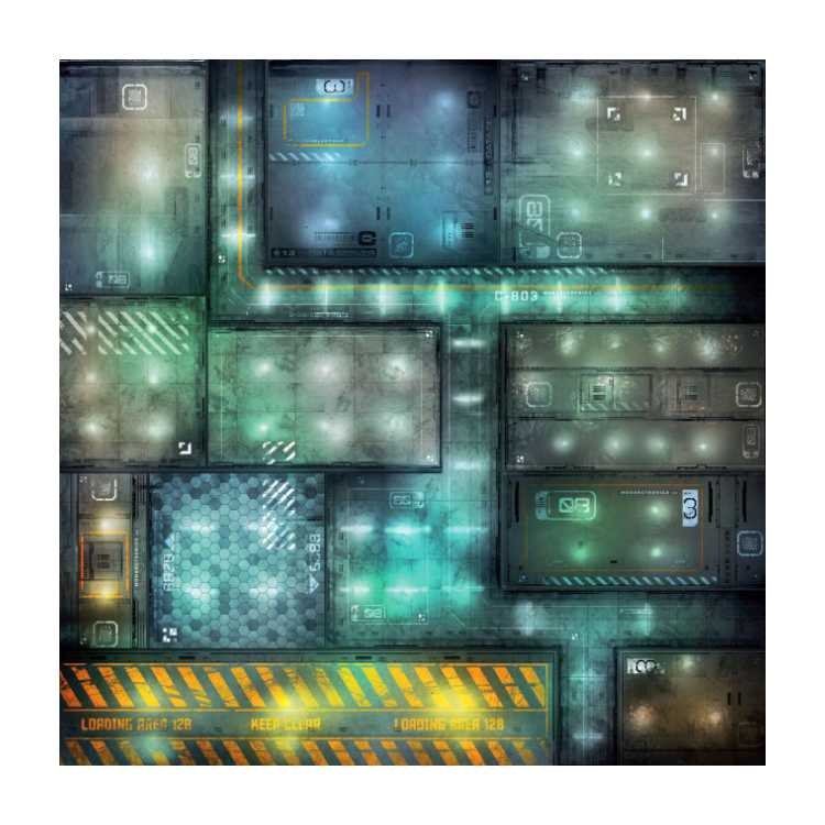 Office 4ft x 4ft Playmat
