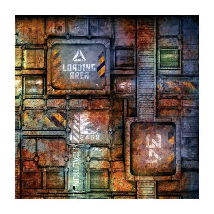 Old Warehouse 2ft x 2ft Playmat