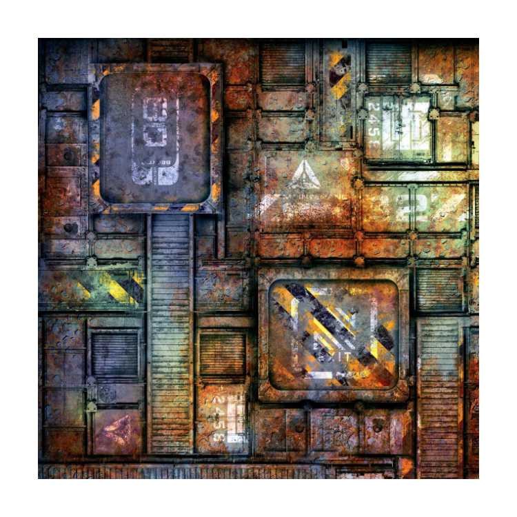 Old Warehouse 2ft x 2ft Alternative Playmat