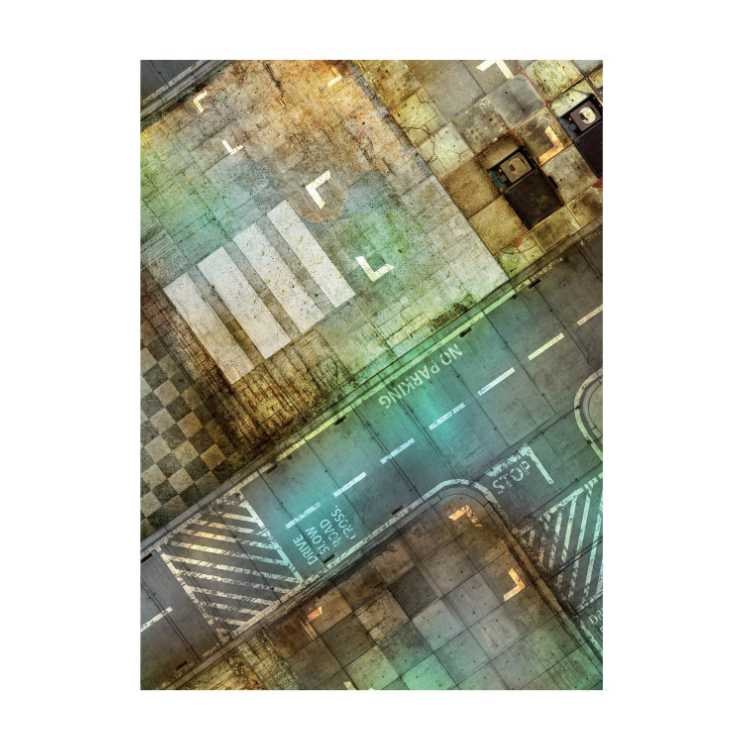 Plaza District 22" x 30" Playmat