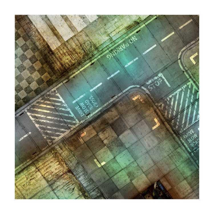 Plaza District 2ft x 2ft Playmat