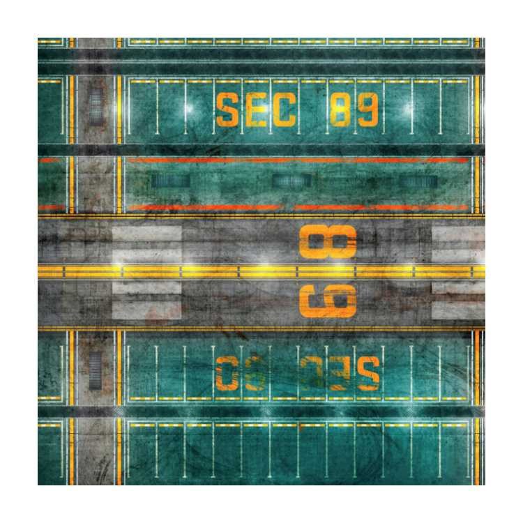 Parking Lot 3ft x 3ft Playmat