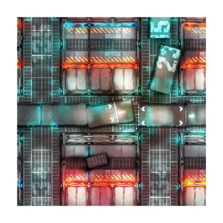 Prison 2ft x 2ft Playmat