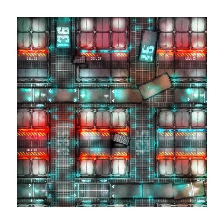 Prison 3ft x 3ft Playmat