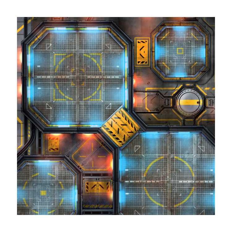 Rooftop Landings 3ft x 3ft Playmat