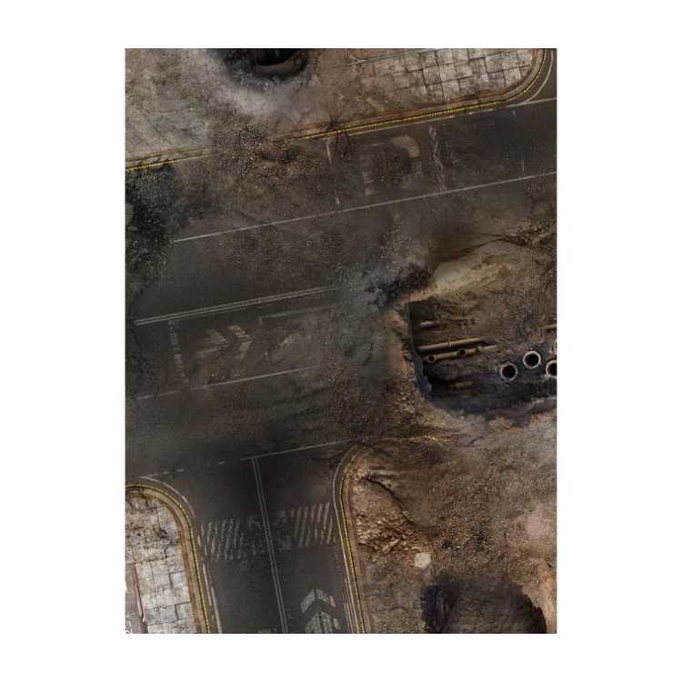 Roadworks 22" x 30" Playmat