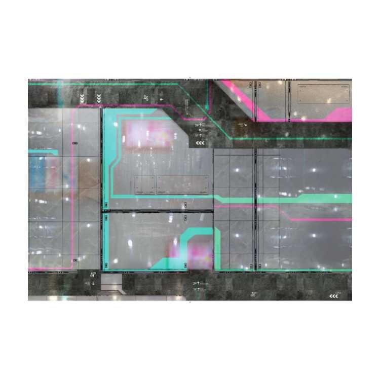 Shopping Mall 30" x 44" Playmat