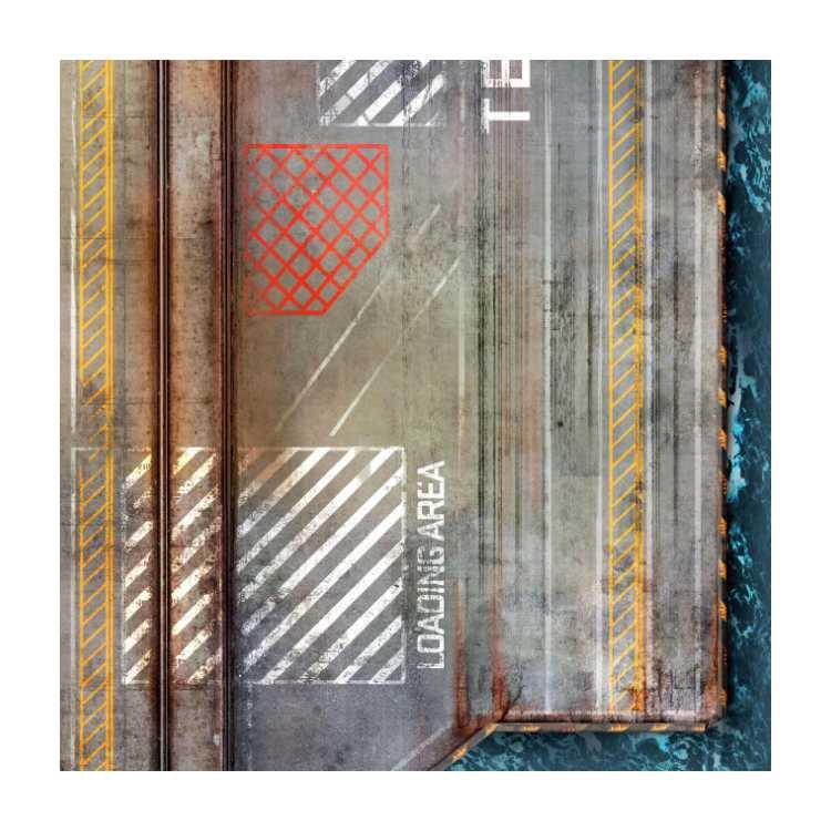 Ship Yard 2ft x 2ft Playmat