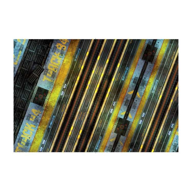 Train Station 30" x 44" Playmat
