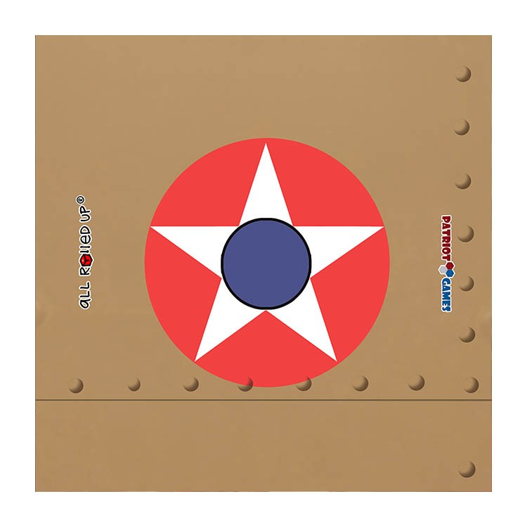 8" x 8" Military Themed Dice Tray - USA