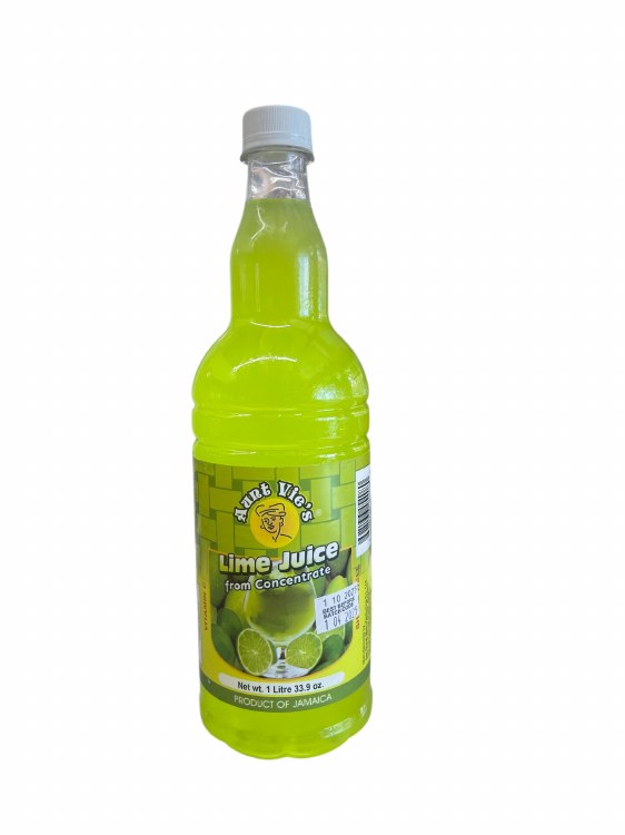 Aunt Vie Lime Juice 1lt (12cs)