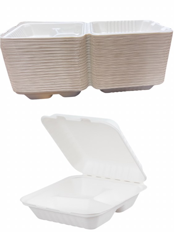 Three Compartments100pk  Boxes