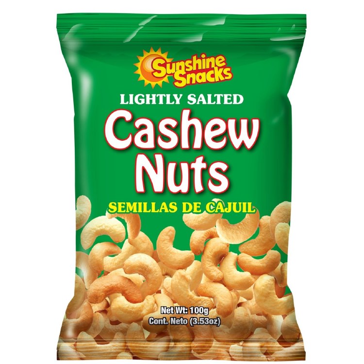 Cashew Nuts 100gm 12pk (32cs)