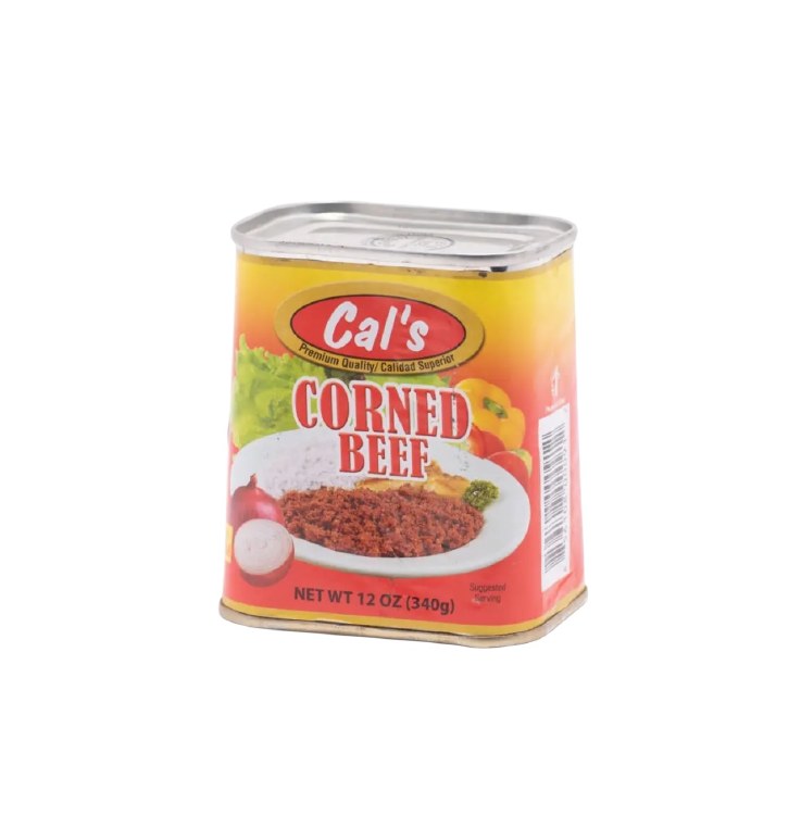 Cals Corn Beef Lg 12 Oz (24cs)