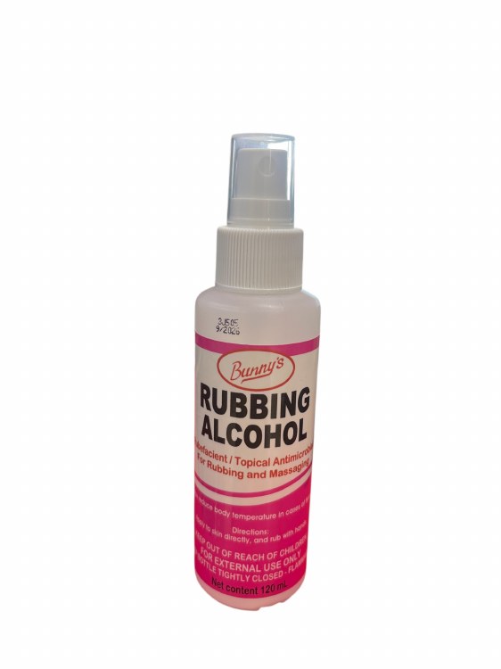 Bunnys Alcohol Spray 120ml