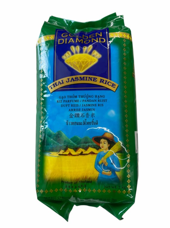 Jasmine Rice 2kg Gold Diamond