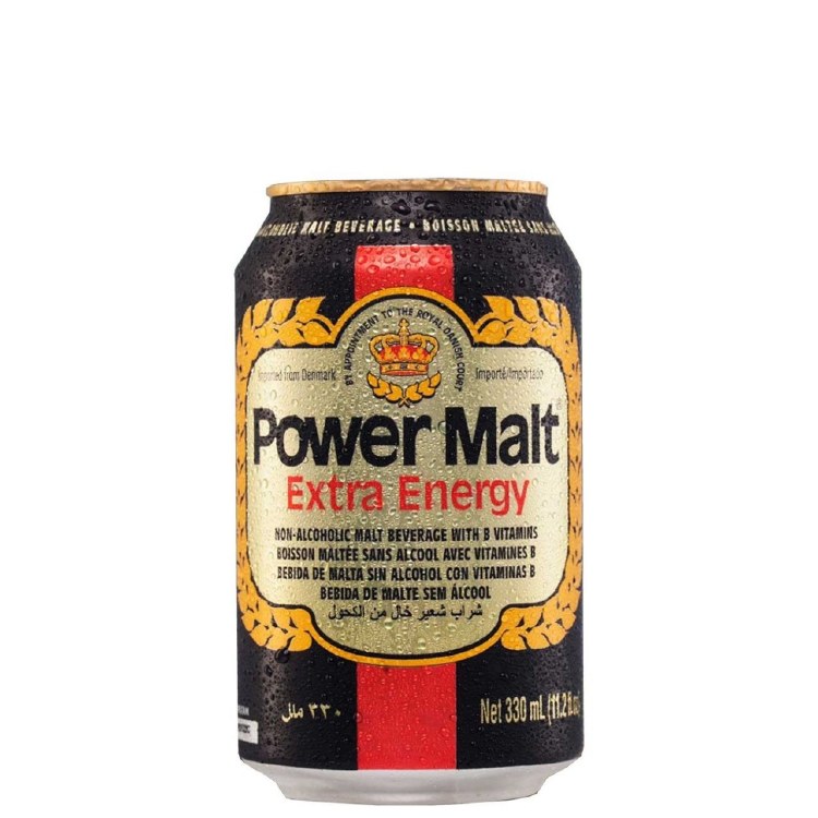 Powermalt 330ml Can 24cs