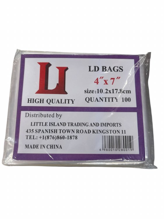 Bag 4x7 Clear (120cs)