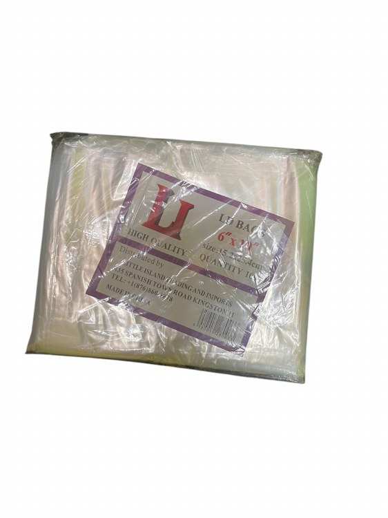 Bag 6x10 Clear (70cs)