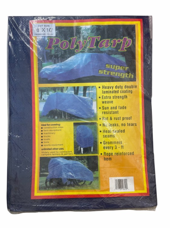 Tarpaulin 8x10