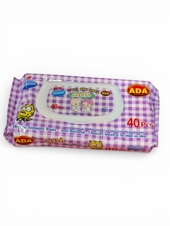 Ada  Wipes 40 Pcs (24cs)
