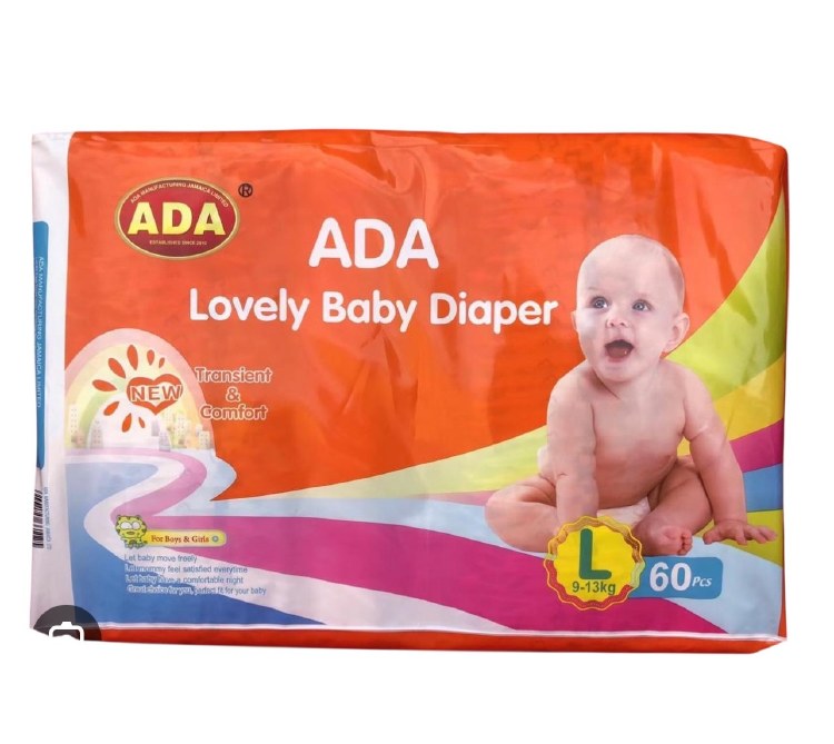 Ada Diaper Lg  6o-pk (4cs)