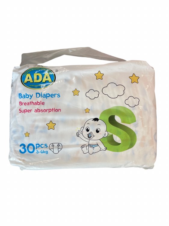 Ada Baby Diaper Sml 30pk (10cs