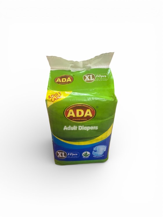 Ada  Adult Diapers Xl 10pk 10c