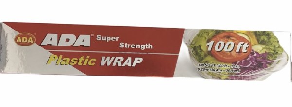 Ada Plastic Wrap 100 Ft24cs