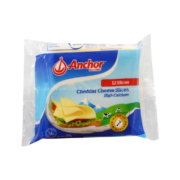 Anchor Pack Slice Cheese 200g