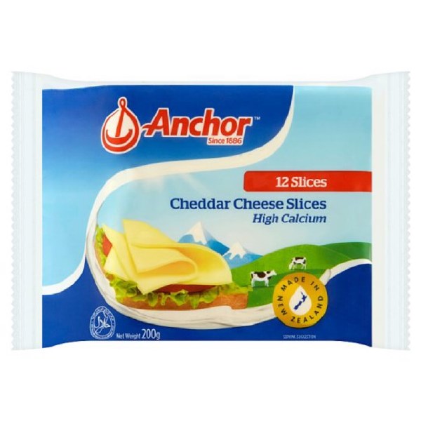 Anchor Proc Lowfat Cheese 200g