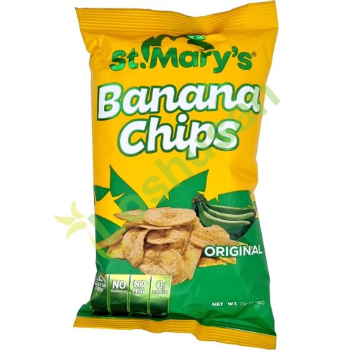Banana Chips 71g 24cs