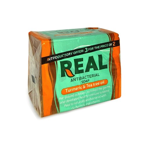 Real Bath Soap 3in1 125g 36cs