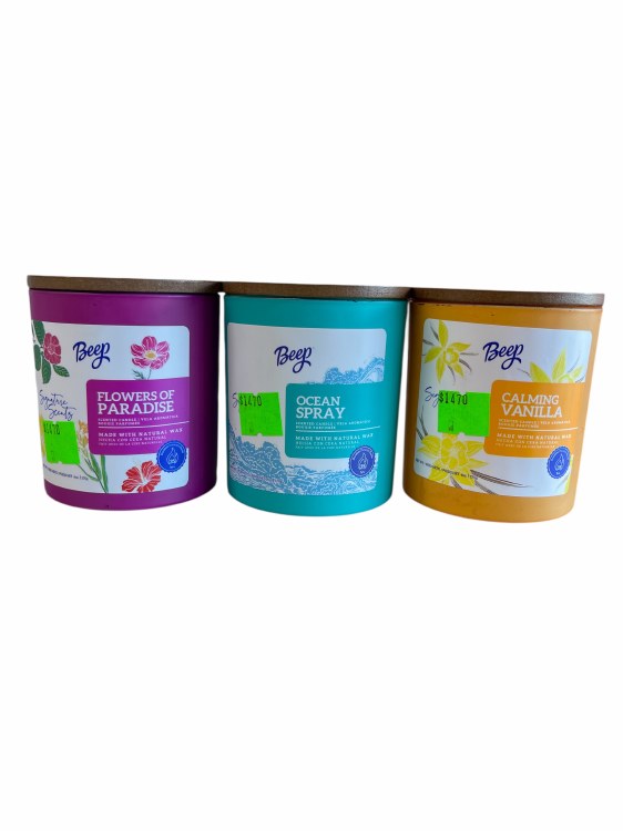 Beep Scented Candle 6oz 6cs