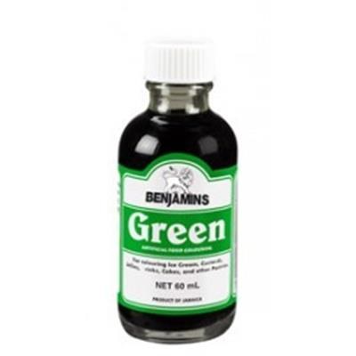 Benjamins Green Colouring 60ml