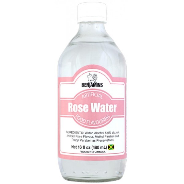 Benjamins Rose Water 480ml 24c
